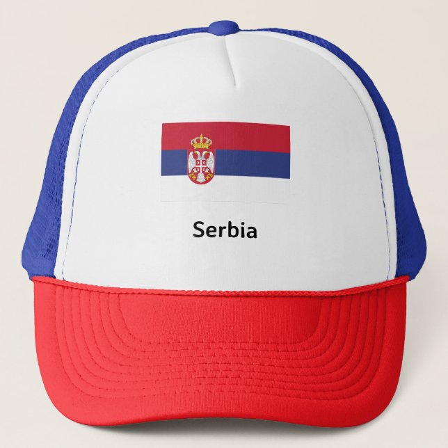 Boné Bandeira da Sérvia (Frente)
