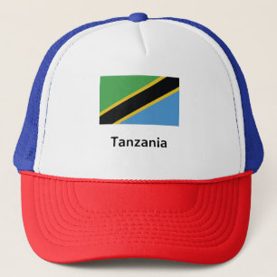 Boné Bandeira da Tanzânia
