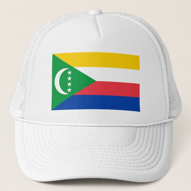 Boné Bandeira das Comores (Frente)