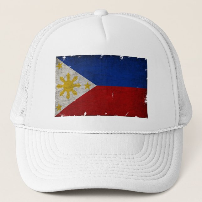 BONÉ BANDEIRA DAS FILIPINAS PRESENÇA VINTAGE DO CAPTRUC (Frente)