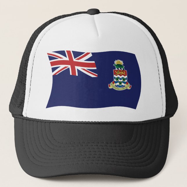 Boné Bandeira das Ilhas Cayman Chapéu (Frente)