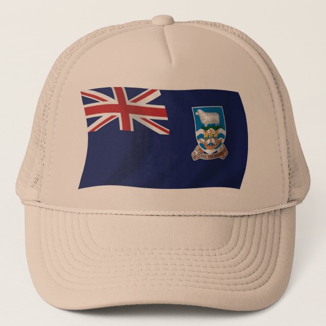 Boné Bandeira das Ilhas Malvinas Chapéu (Frente)