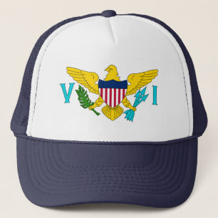Boné Bandeira das Ilhas Virgens dos Estados Unidos