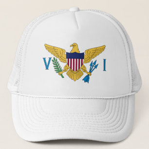 Boné Bandeira das Ilhas Virgens dos Estados Unidos