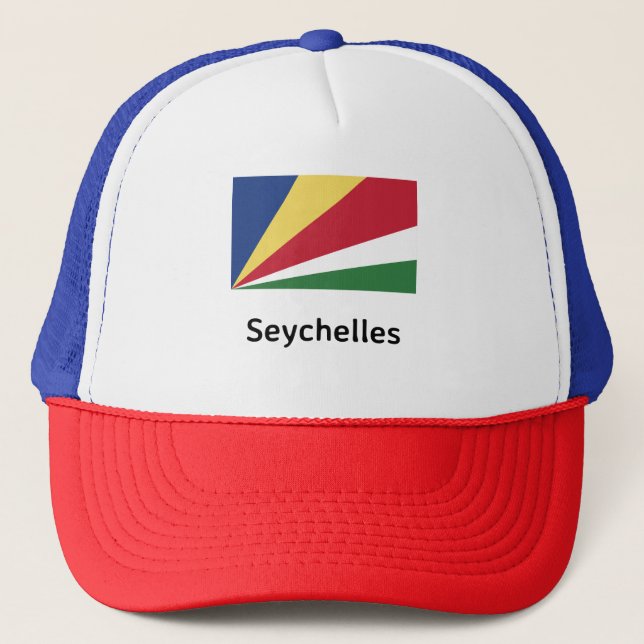 Boné Bandeira das Seychelles (Frente)