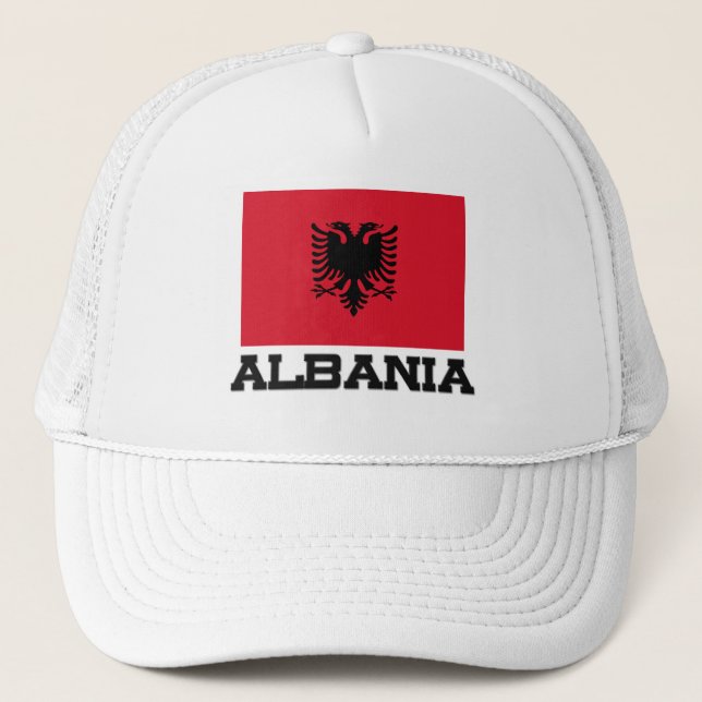 Boné Bandeira de Albânia (Frente)