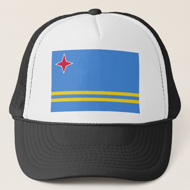 Boné Bandeira de Aruba (Frente)