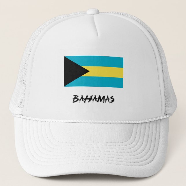 Boné Bandeira de Bahamas (Frente)
