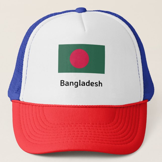 Boné Bandeira de Bangladesh (Frente)