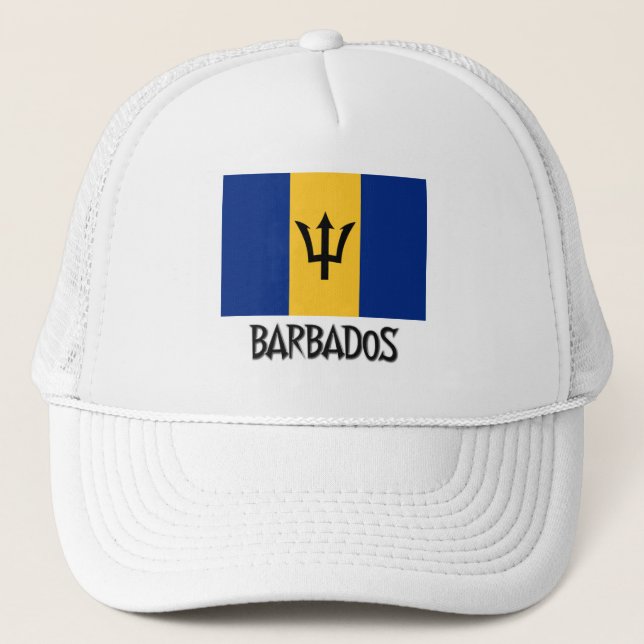Boné Bandeira de Barbados (Frente)
