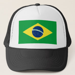Boné bandeira de Brasil