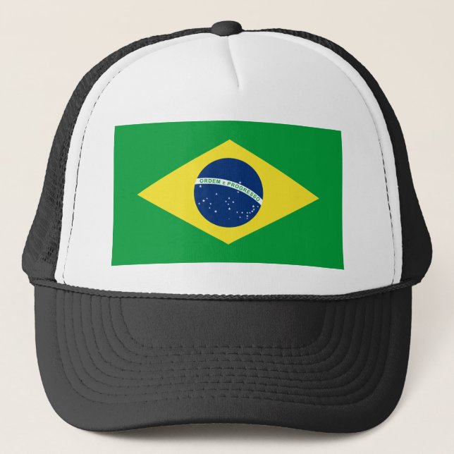 Boné bandeira de Brasil (Frente)