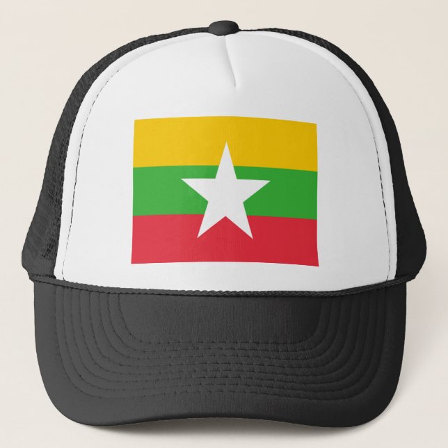 Boné Bandeira de Burma (Frente)