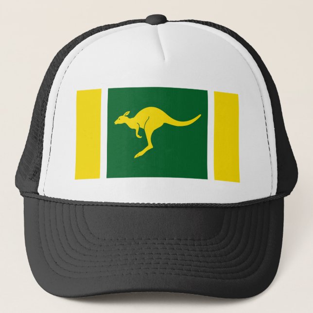 Boné bandeira de canguru-nação australiana (Frente)
