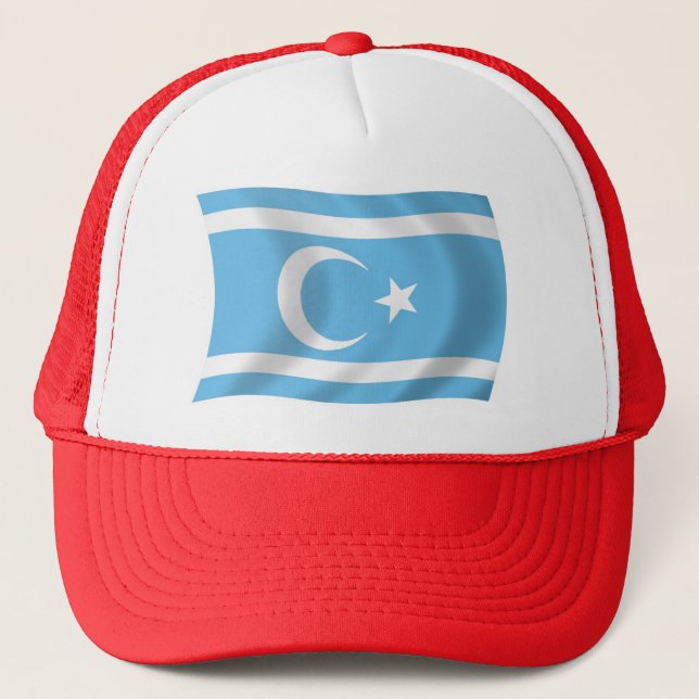 Boné Bandeira de Chapéu Turcomano Iraquiano (Frente)