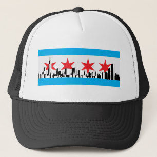 Boné Bandeira de Chicago