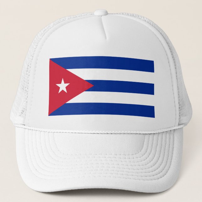 Boné Bandeira de Cuba (Frente)
