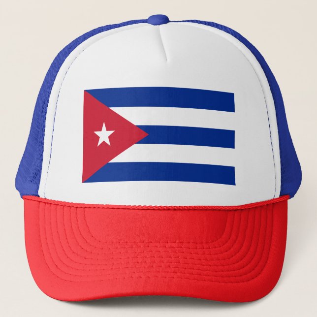 Boné Bandeira de Cuba (Frente)