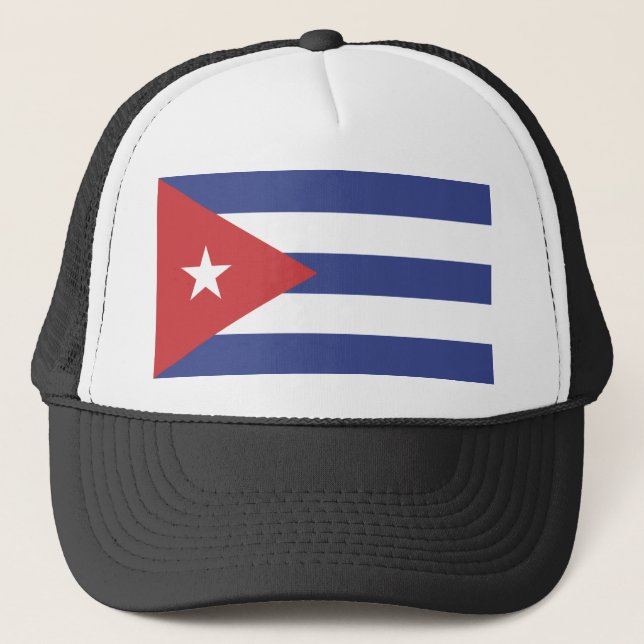 Boné Bandeira de Cuba (Frente)