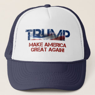 Boné Bandeira de Donald Trump E.U.