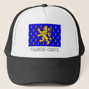 Boné Bandeira de Franche-Comté com nome