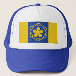 Boné Bandeira de Hamilton, Ontário Trucker Hat