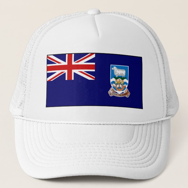Boné Bandeira de Ilhas Falkland (Frente)