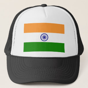 Boné Bandeira de India. Bharat Ganrajya