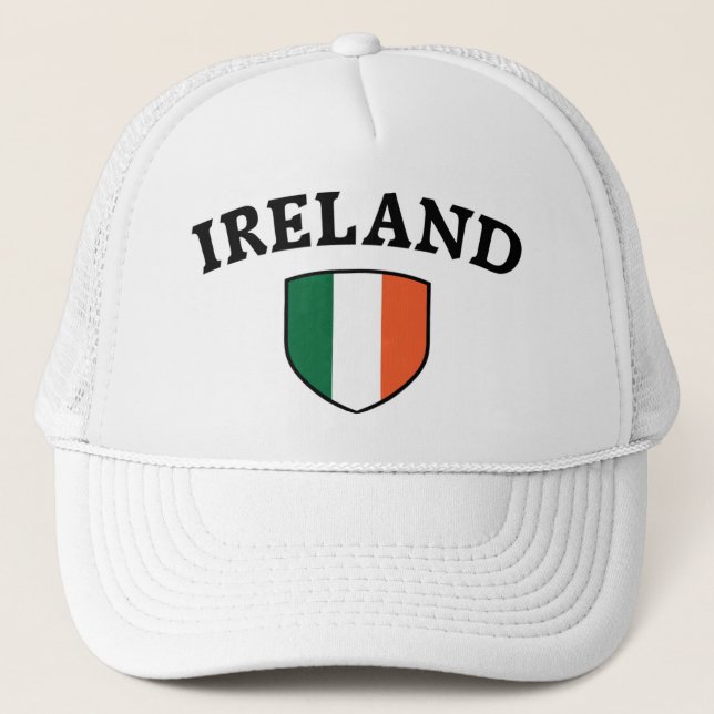 Boné Bandeira de Ireland (Frente)