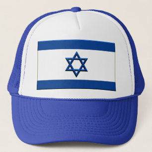 Boné bandeira de Israel