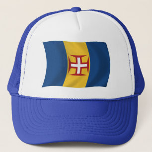 Boné Bandeira de Madeira em forma de chapéu