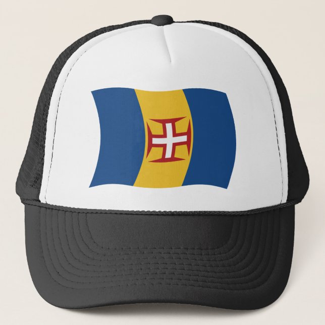 Boné Bandeira de Madeira em forma de chapéu (Frente)