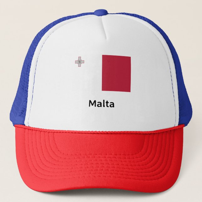 Boné Bandeira de Malta (Frente)