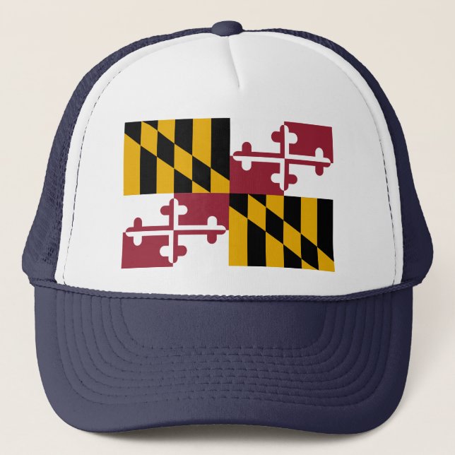 Boné Bandeira de Maryland (Frente)
