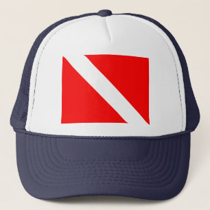 Boné Bandeira de Mergulho Mergulhador Mergulhador Abaix