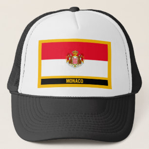 Boné Bandeira de Monaco