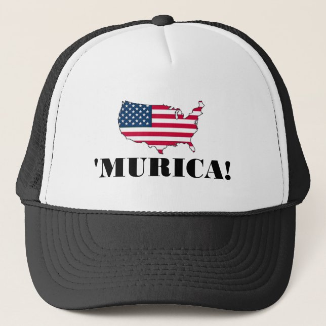Boné Bandeira de Murica (Frente)