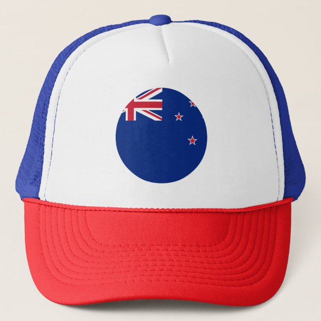 Boné Bandeira de Nova Zelândia (Frente)