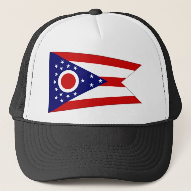 Boné Bandeira de Ohio dos Estados Unidos (Frente)