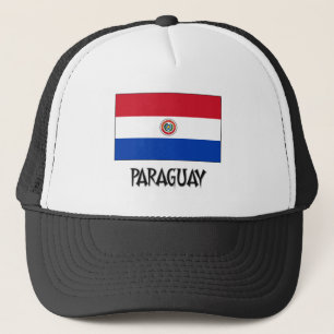 Boné Bandeira de Paraguai