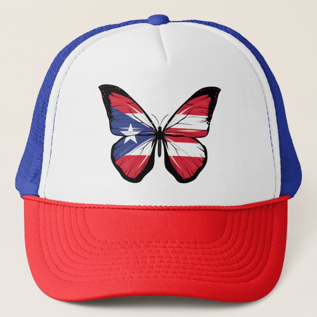 Boné Bandeira de Porto Rico (Frente)