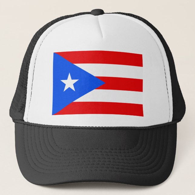 Boné Bandeira de Puerto Rico (Frente)