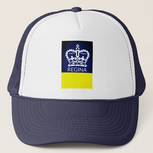 Boné Bandeira de Regina, Saskatchewan (Frente)
