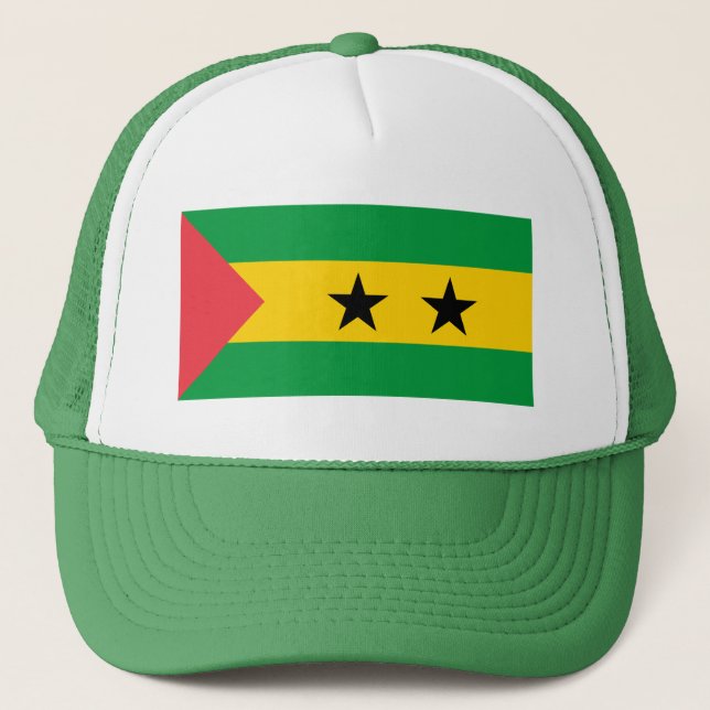 Boné Bandeira de São Tomé e Príncipe (Frente)