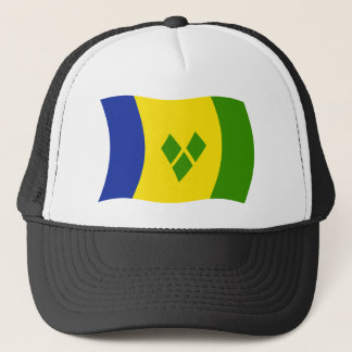 Boné Bandeira de São Vicente e Granadinas Chapéu