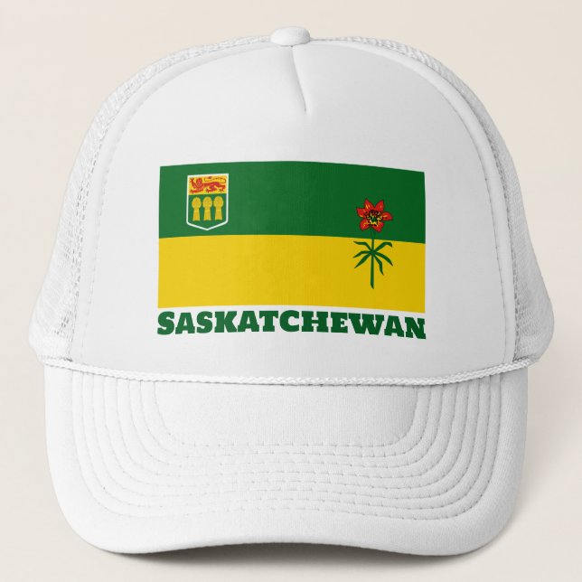 Boné Bandeira de Saskatchewan (CANADÁ) (Frente)