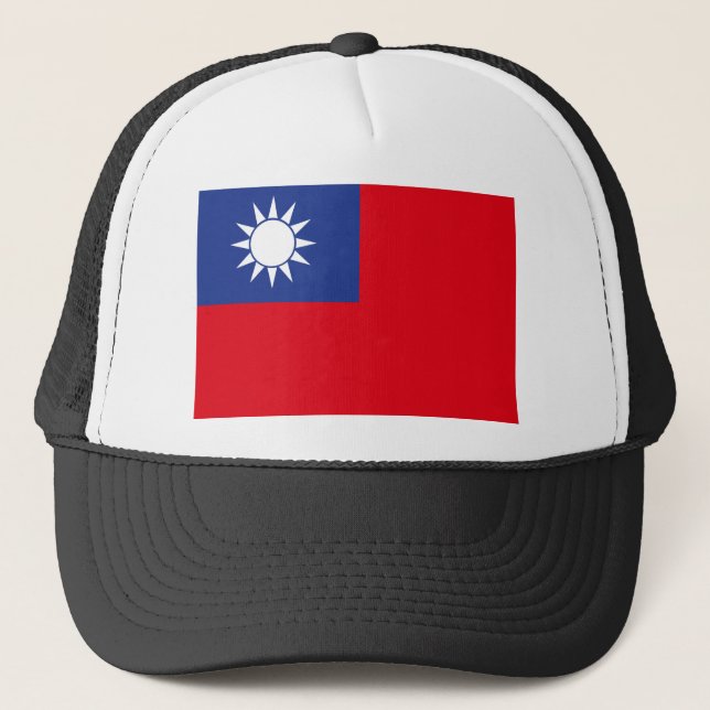 Boné Bandeira de Taiwan (Frente)