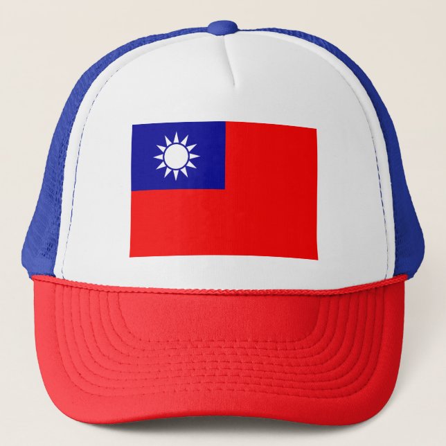Boné Bandeira de Taiwan (Frente)