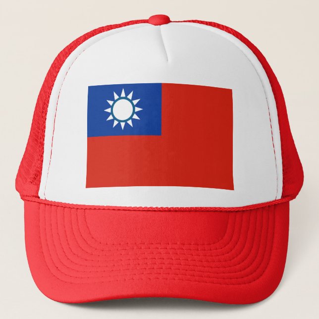 Boné Bandeira de Taiwan (Frente)