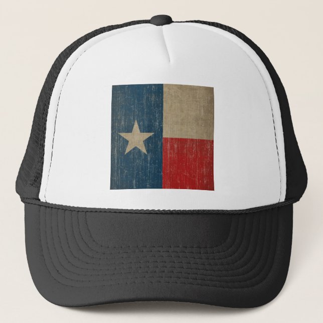 Boné Bandeira de Texas do vintage (Frente)